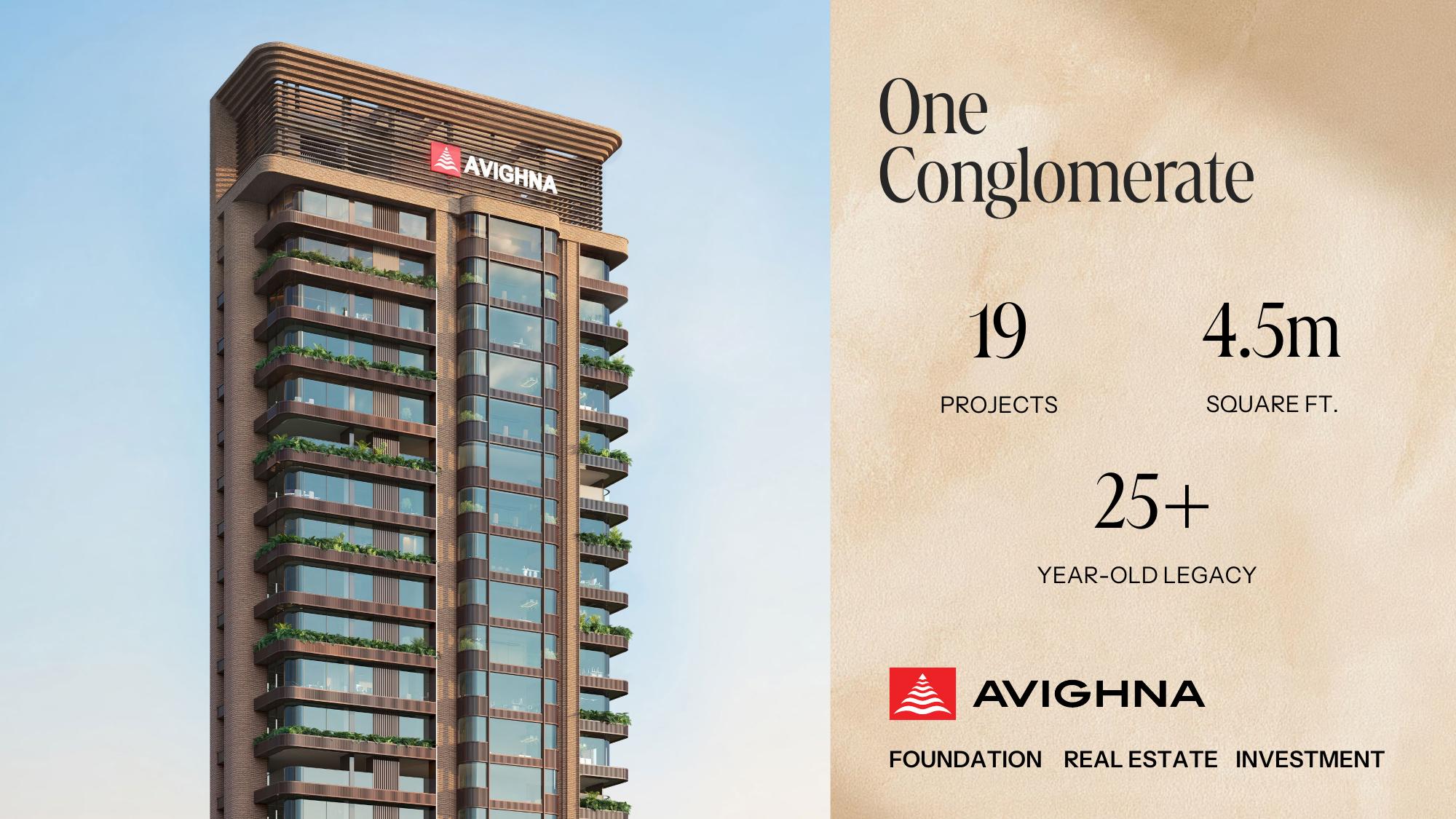 Avighna Group residential tower, the developer behind Native